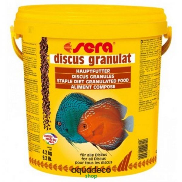 Sera discus granules - корм для дискусов. Гранулы 10000 мл: купить в Киеве с доставкой