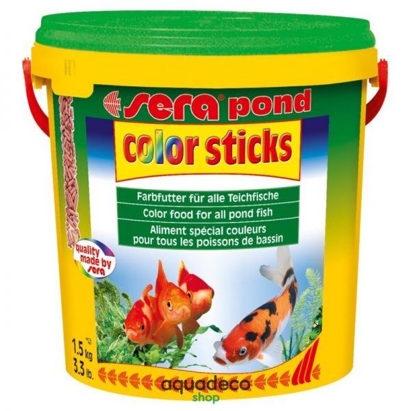 Sera pond color sticks - для зол. и др. холодновод. рыб. Гран. 10000 мл: купить в Киеве с доставкой