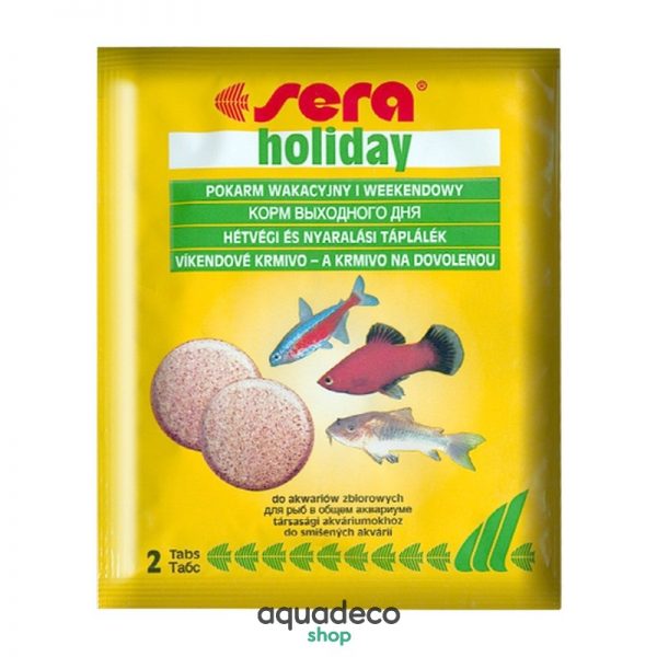 Sera holiday - корм выходного дня. Таблетки 2 tab: купить в Киеве с доставкой