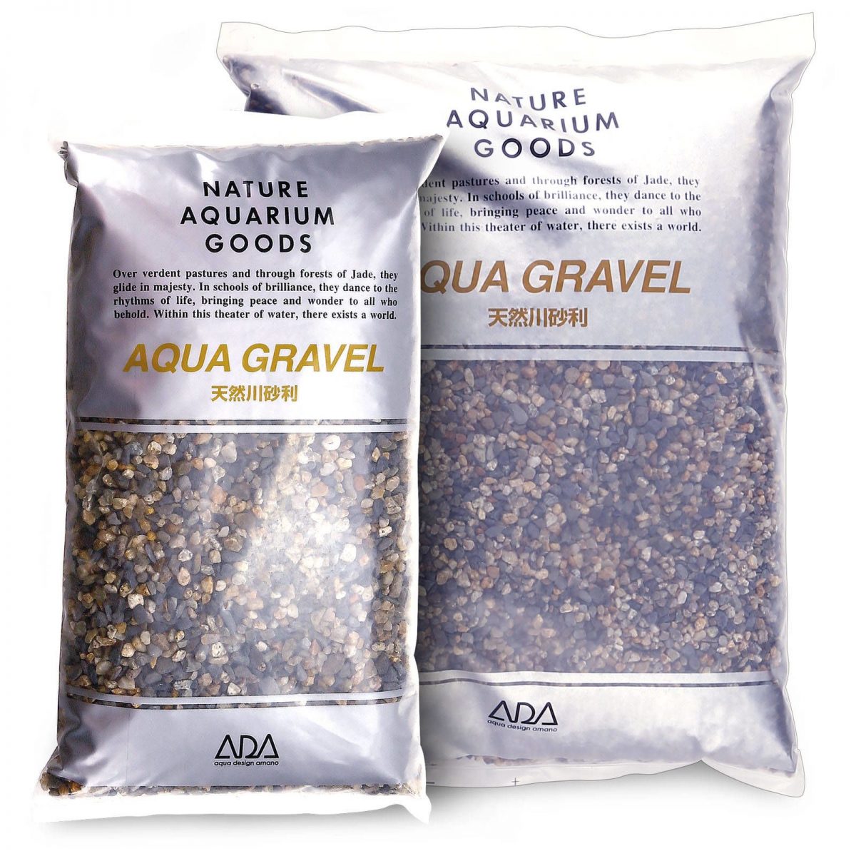 ADA Aqua Gravel S 15kg натуральный грунт для аквариума ada aqua gravel s AquaDeco Shop