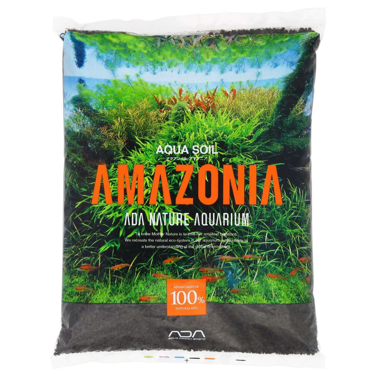 ADA Aqua Soil - Amazonia 3l питательный грунт для аквариума 104-031 - aqua-deco.com.ua