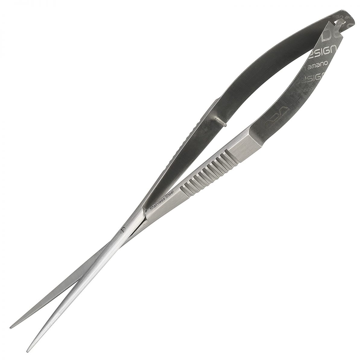 ADA Pro-Scissors Spring straight type Пружинящие ножницы для аквариума 106-014 - aqua-deco.com.ua