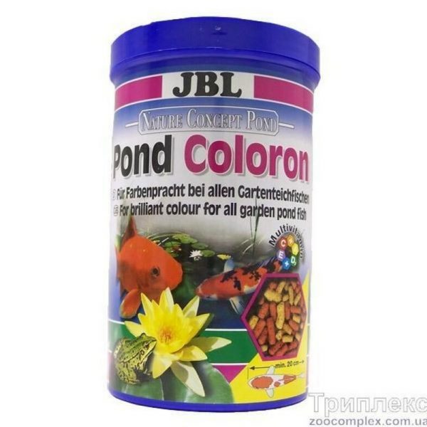 JBL POND Coloron корм для прудовых рыб, 5.5 л