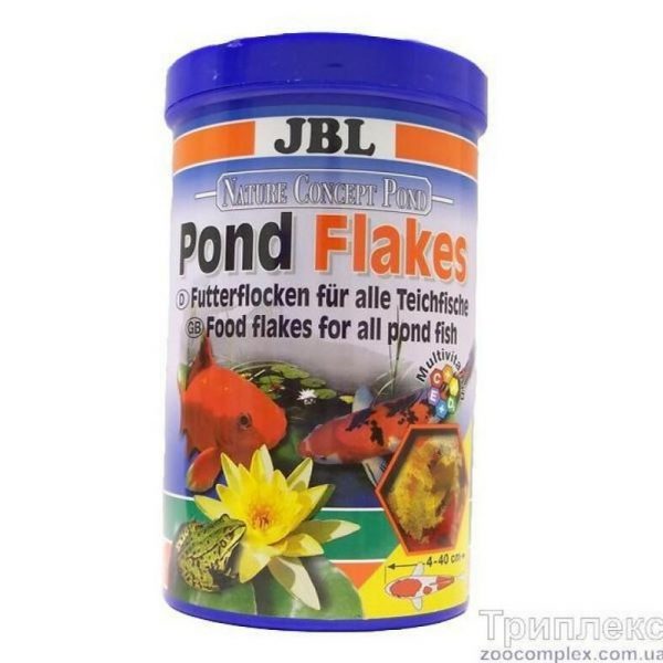 JBL Pond Flakes корм для прудовых рыб, 10,5 л