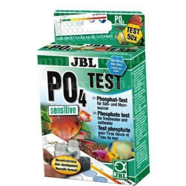 Экспресс-тест JBL PO4 Phosphate sensitive Test для определения содержания фосфатов в прудах