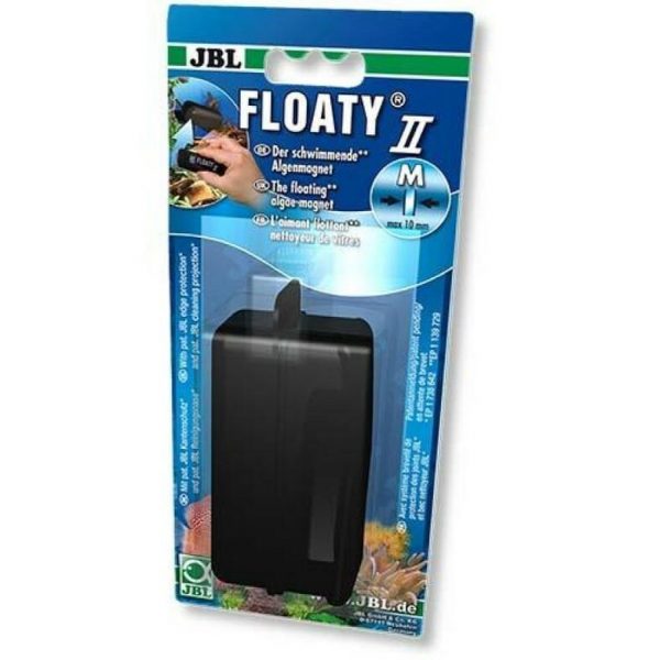 Плавающий магнитный скребок JBL Floaty II M для аквариумных стекол до 10 мм: купить в Киеве