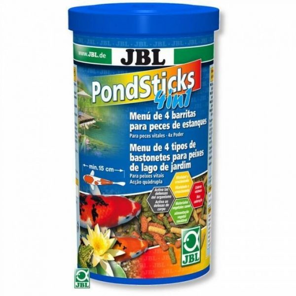 Корм JBL Pond Sticks 4 in 1 для прудовых рыб