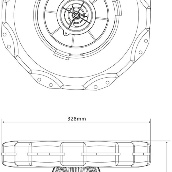 Электронный балласт 18 Вт, для Sunsun CPF 15000 603 69063 AquaDeco Shop