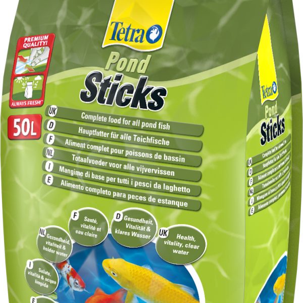 Tetra Корм для прудовых рыб Tetra Pond Sticks (50 л.) (СанСан Корм для прудовых рыб Tetra Pond Sticks (50 л.)) купить в Киеве - AquaDeco Shop