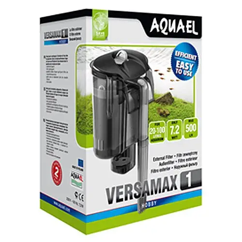 Навесной фильтр Aquael «Versamax-1» для аквариума 20-100 л арт. 101705 /0519 | AquaDeco shop