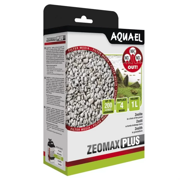 Наполнитель для фильтра Aquael «ZeoMax Plus» цеолит 1 л арт. 106616 | AquaDeco shop