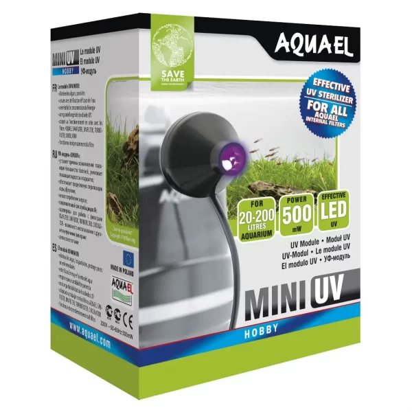 Стерилизатор воды для аквариума Aquael «Mini UV» арт. 109521 | AquaDeco shop