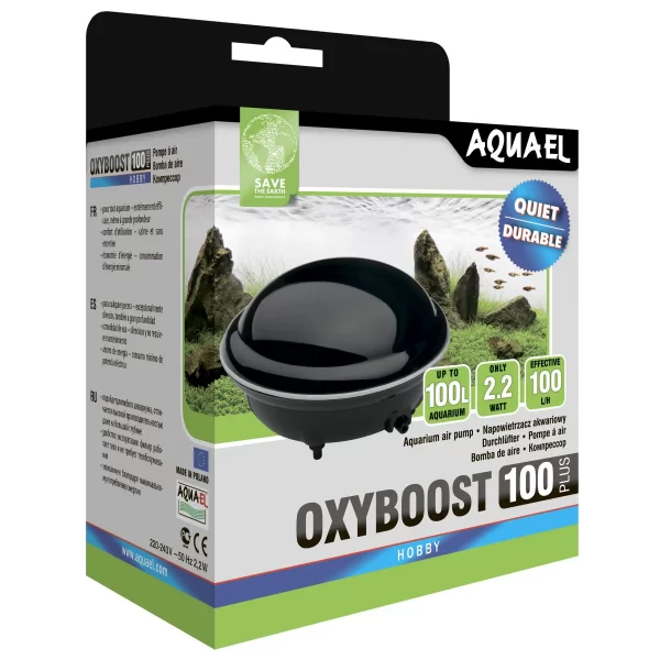 Компрессор Aquael «Oxyboost AP-100 Plus» для аквариума до 100 л арт. 113118 | AquaDeco shop