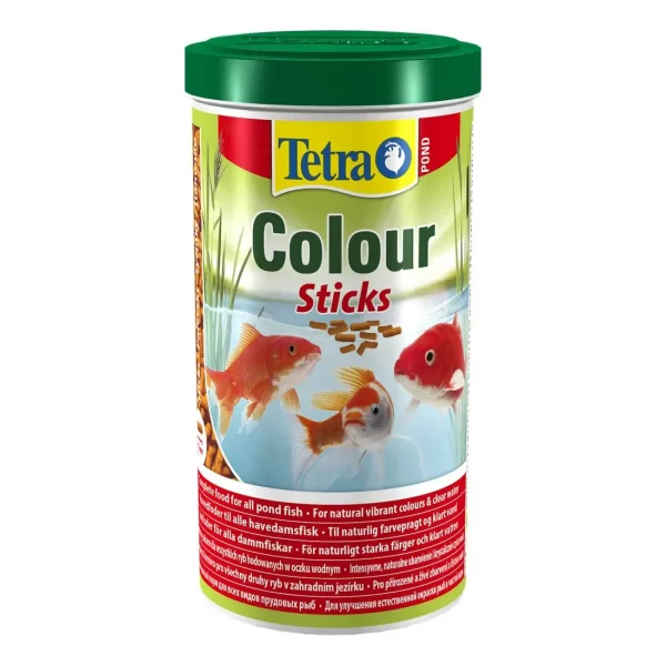 Сухой корм для прудовых рыб Tetra в палочках «Colour Sticks» 1 л (для всех прудовых рыб) арт. 124394 | AquaDeco shop