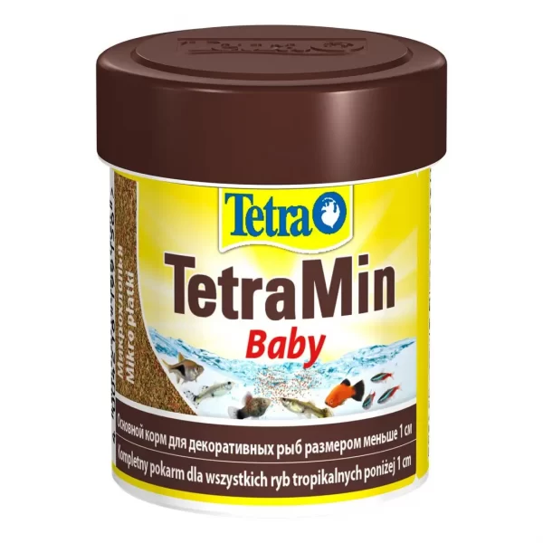 Сухой корм для аквариумных рыб Tetra «TetraMin Baby» 66 мл (для молодых рыб) арт. 199156 | AquaDeco shop