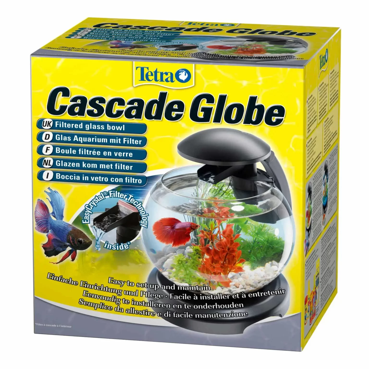 Аквариумный набор Tetra «Cascade Globe» круглый (6,8 л) арт. 211827 | AquaDeco shop