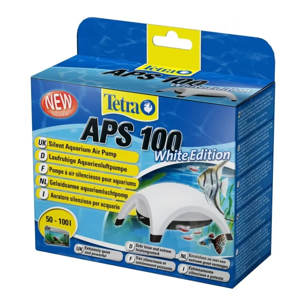 Компрессор Tetra «APS 100 White Edition» для аквариума 50-100 л арт. 212497 | AquaDeco shop