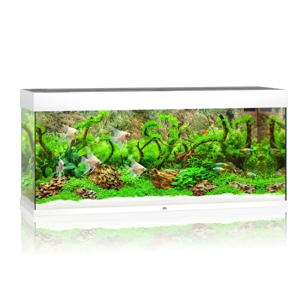 Аквариумный набор Juwel «Rio 240 LED» белый, прямой (240 л) арт. 3450/3400 | AquaDeco shop