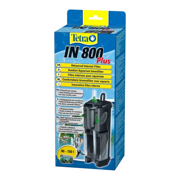 Внутренний фильтр Tetra «IN 800 Plus» для аквариума 80-150 л арт. 607668 | AquaDeco shop