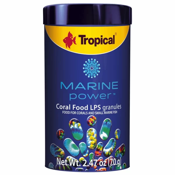 Сухой корм для кораллов Tropical в гранулах «Marine Power Coral Food LPS Granules» 100 мл арт. 61243 | AquaDeco shop