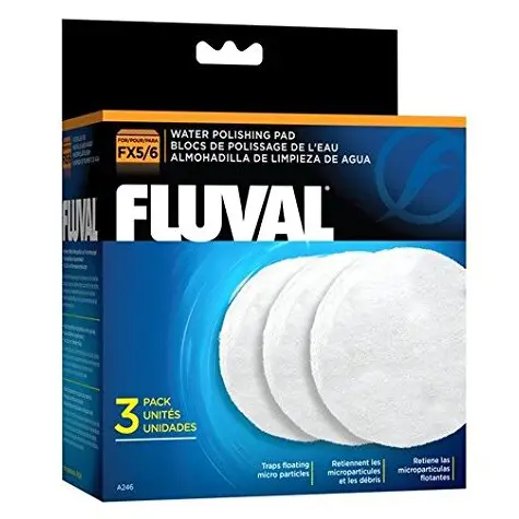 Вкладыш в фильтр Fluval «Water Polishing Pad» 3 шт. (для внешнего фильтра Fluval FX5 / FX6) арт. A246 | AquaDeco shop