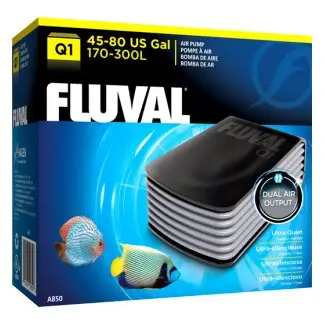 Компрессор Fluval «Q1» с двумя выходами для аквариума 170-300 л арт. A850 | AquaDeco shop