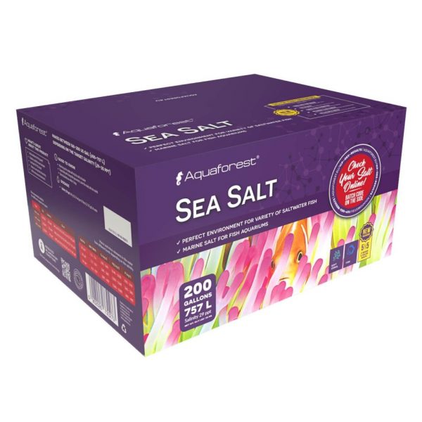 Соль морская для разведения аквакультур Aquaforest Aquaculture Salt 25кг 8410.970 AquaDeco Shop