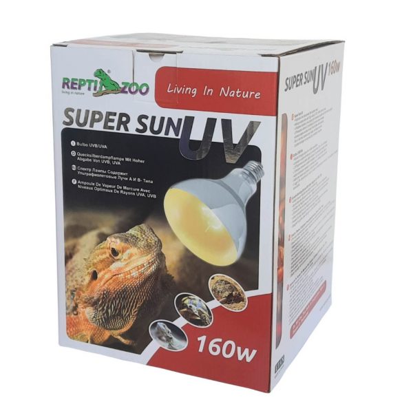 Лампа ртутная Repti-Zoo SuperSun UVA/UVB 75W (P80075) 8715.970 AquaDeco Shop