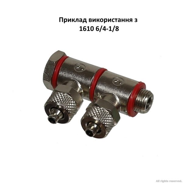 двухуровневый болт Camozzi 1631 02-1/8 (1631 02-1/8) | AquaDeco shop;Фитинг