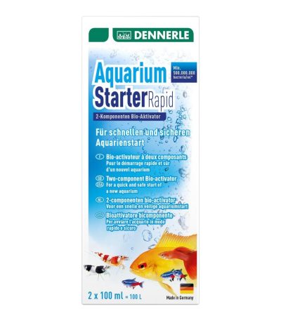 2-компонентний біоактиватор DENNERLE Aquarium Starter Rapid, 200 мл (1681)