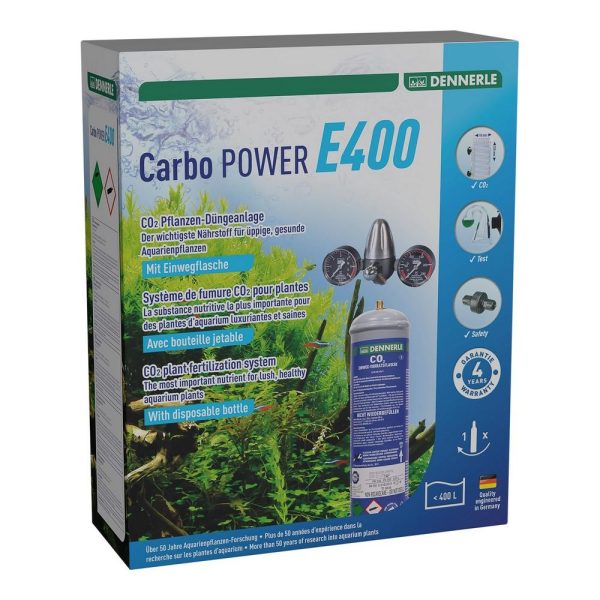 Комплект для живлення рослин CO2 DENNERLE Carbo Power E400 з балоном (2974)