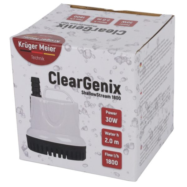 Помпа підйомна з низьким зануренням Kruger Meier ClearGenix 1800 л/г