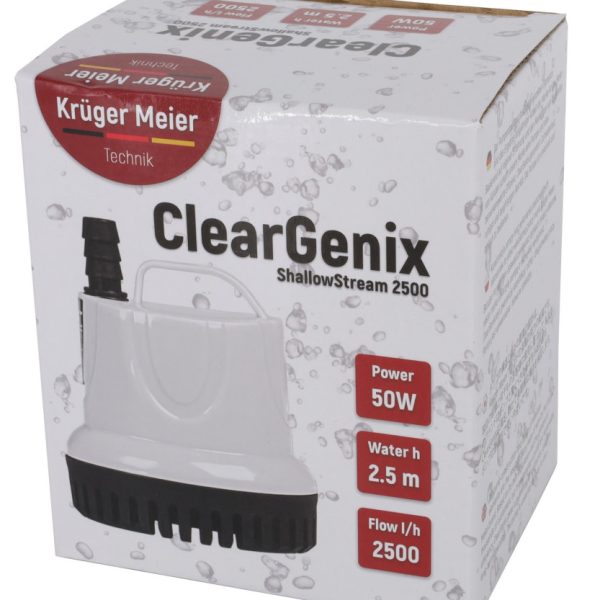 Помпа підйомна з низьким зануренням Kruger Meier ClearGenix 2500 л/г