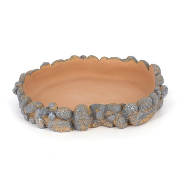 Поилка для рептилий Hobby Drinking bowl Pebbles M 21x16x3,5см (36401) 19348.970 AquaDeco Shop