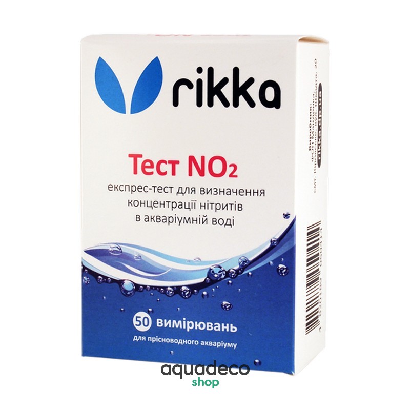 Тест для аквариумной воды Rikka РО4 (фосфати) 50 вимирювань. 39 a AquaDeco Shop