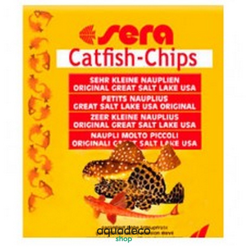 Sera Catfish Chips - корм для сомиков. Чипсы 15 г: купить в Киеве с доставкой