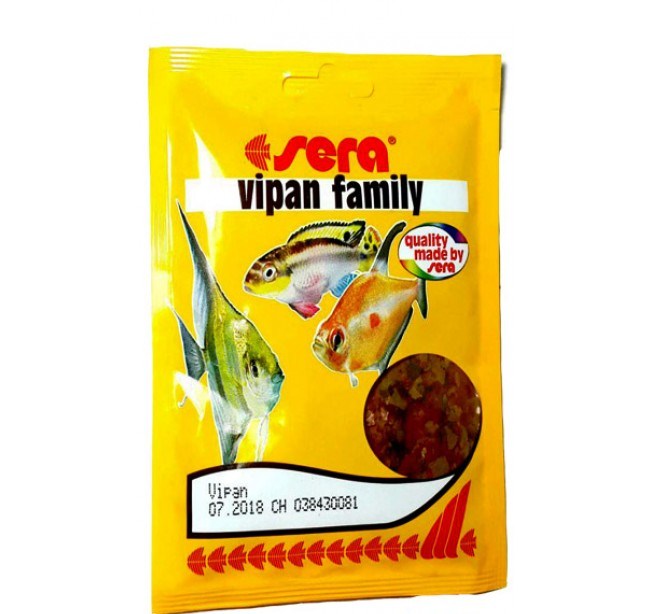 Sera vipan - family корм Хлопья 5 г: купить в Киеве с доставкой