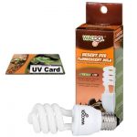 Купить Лампочка е27 WaCool Desert UVB 10.0 13W + UV card в Киеве с доставкой по Украине