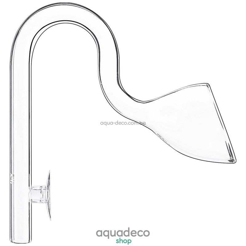 ADA Lily Pipe Outflow P-6 Ø17 Стеклянная трубка выхода внешнего фильтра Lily Pipe 102-4161 - aqua-deco.com.ua