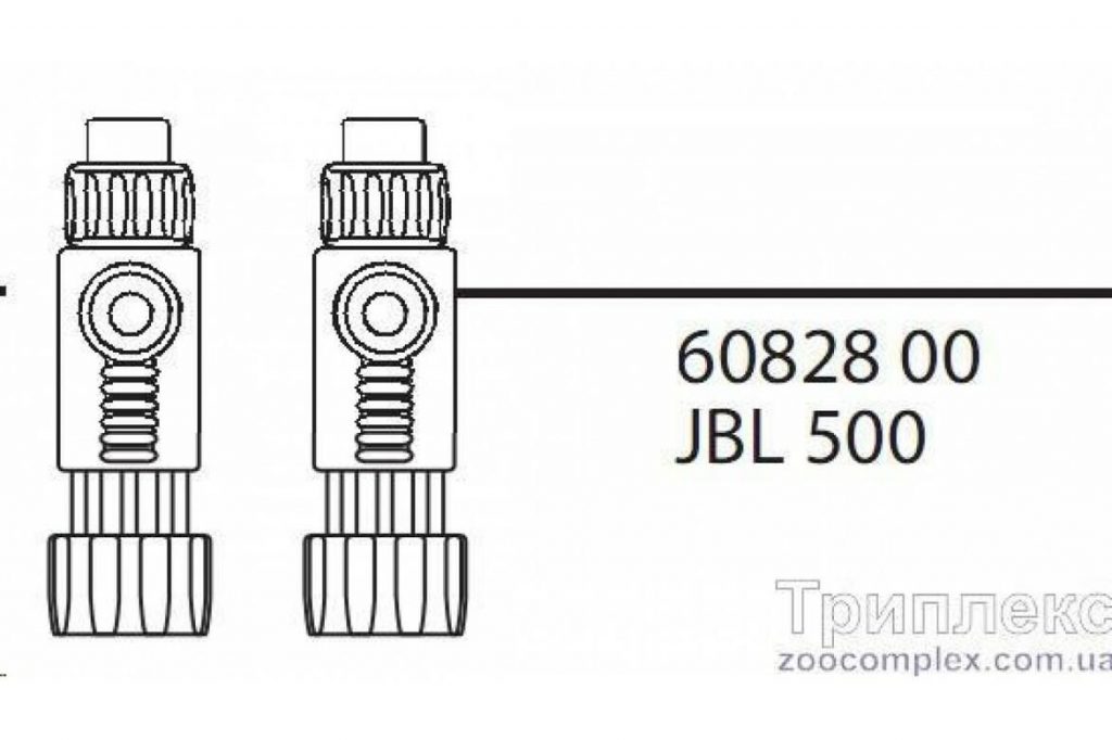 JBL Запасная часть КРАН для фильтра CRISTAL PROFI 500.