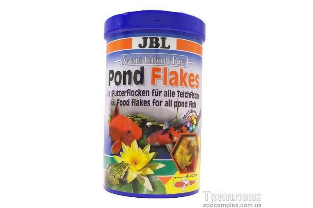 JBL Pond Flakes корм для прудовых рыб, 10,5 л