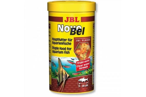 Основной корм в форме хлопьев JBL NovoBel для аквариумных рыб