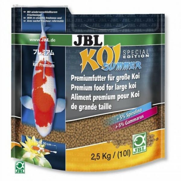 JBL Koi Summer летний корм для карпов Кои, 10 л