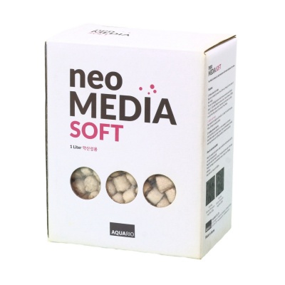 Наповнювач для біофільтрації з нейтральним pH Aquario Neo Media Pure 1л (neomedia-p1) Neo Media Soft1l1 AquaDeco Shop