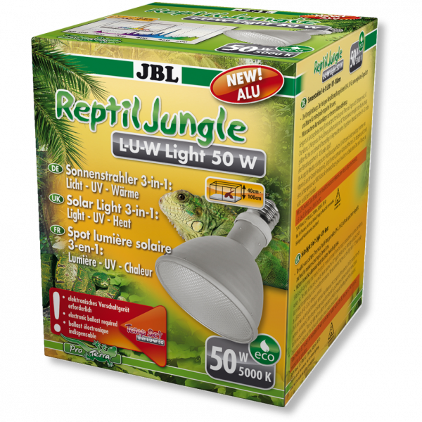 JBL ReptilJungle L-U-W Light alu