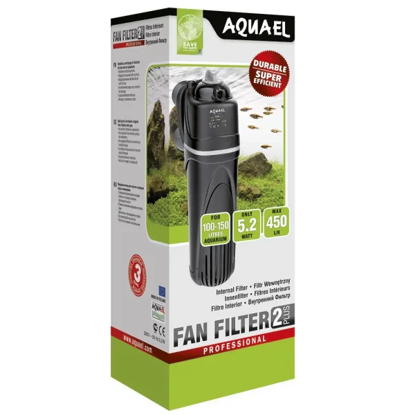 Внутренний фильтр Aquael «FAN-2 Plus» для аквариума 100-150 л арт. 102369 /3070 | AquaDeco shop