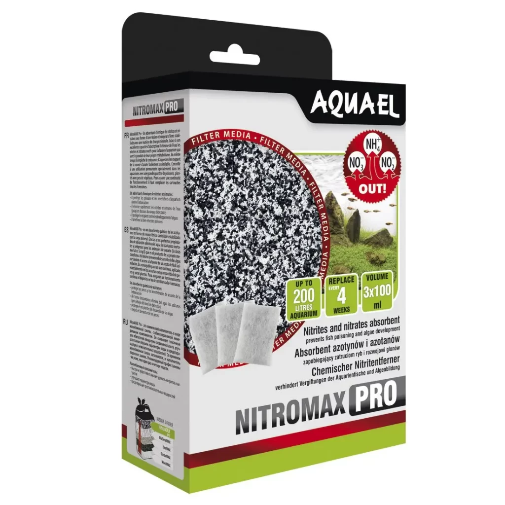 Наполнитель для фильтра Aquael «NitroMax Pro» (3 x 100 мл) арт. 106622 | AquaDeco shop