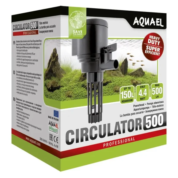 Внутренний фильтр Aquael «Circulator 500» для аквариума до 150 л арт. 109181 | AquaDeco shop