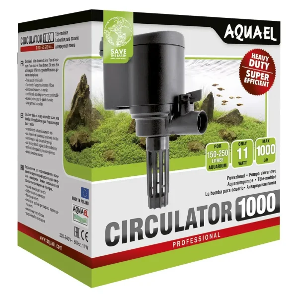 Внутренний фильтр Aquael «Circulator 1000» для аквариума 150-250 л арт. 109182 | AquaDeco shop