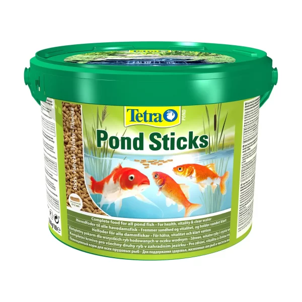 Сухой корм для прудовых рыб Tetra в палочках «Pond Sticks» 10 л (для всех прудовых рыб) арт. 140226 | AquaDeco shop